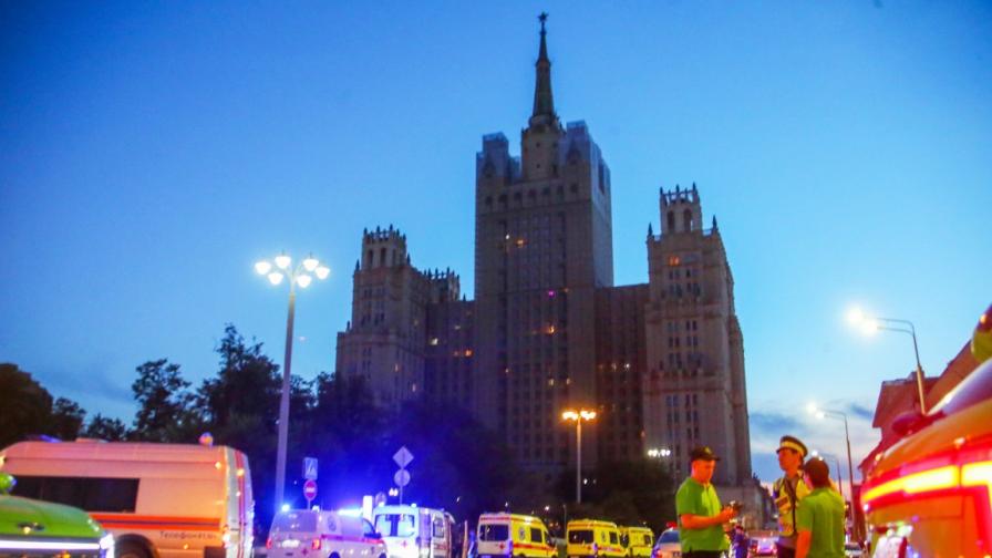 Взрив насред Москва, загинали и много ранени