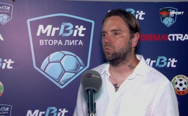 Владислав Вутов след загубата на Пирин от Хебър