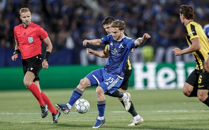 НА ЖИВО: Левски 0:0 АЕК Атина, греда на Лука Йович