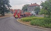 Автовоз блокира пътя между Русе и Дунав мост, трафикът е затруднен