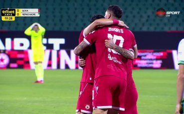ЦСКА - Черно море 2:1 /първо полувреме/