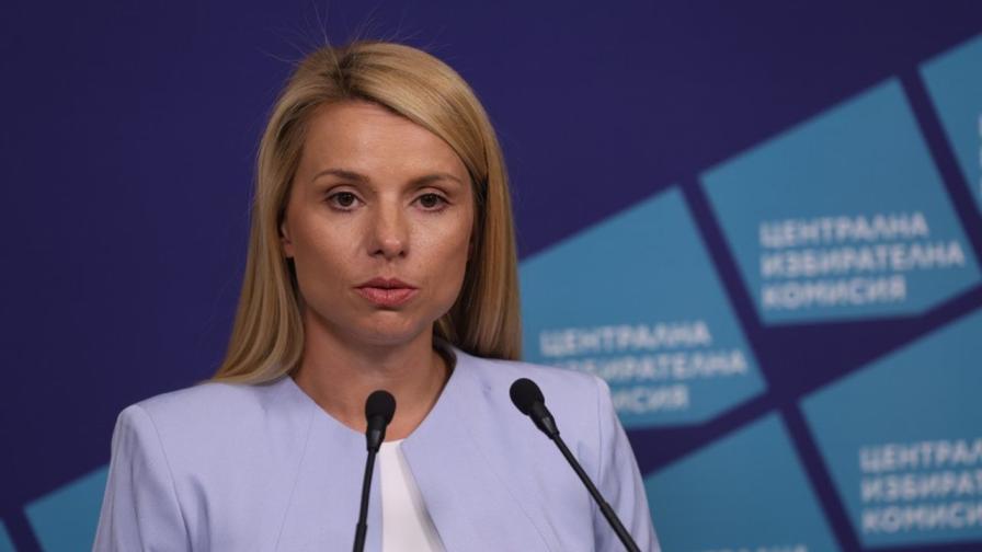 Говорителят на Централната избирателна комисия Стоянка Балова-Цветкова