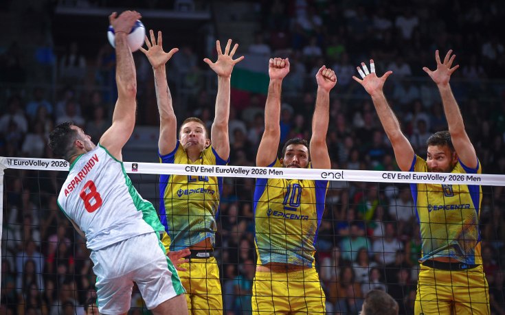 Украйна с четвърта поредна победа на EuroVolley 2026
