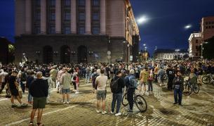 Протест в София иска оставката на Румен Радев