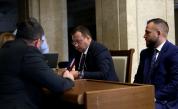 Представители на партия „Възраждане“ внасят документи в Централната избирателна комисия за регистрация за участие в изборите за президент и вицепрезидент на Република България