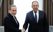 Лавров и Арагчи: Само дипломацията може да сложи край на кризата около Иран