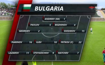 България U21 - Португалия U21 /състави/