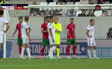 Чехия U21 - България U21 0:0 /първо полувреме/