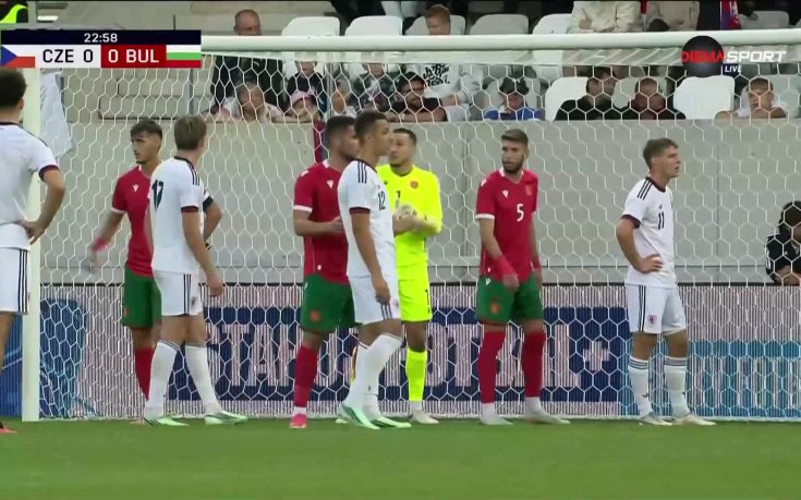 Чехия U21 - България U21 0:0 /първо полувреме/