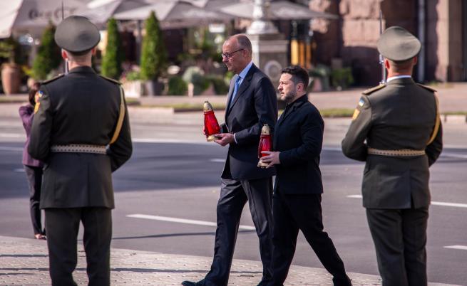 Мерц призова Путин да прекрати „безсмислената война“ срещу Украйна