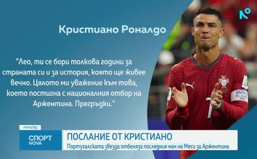 Кристиано Роналдо трогна света с думи към най-големия си опонент Меси