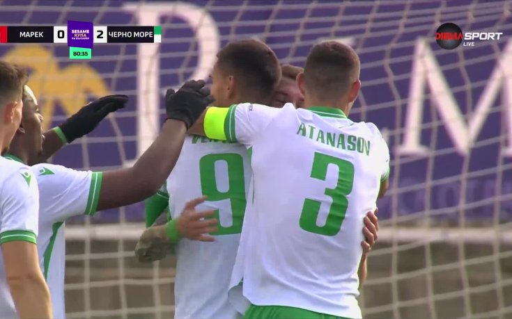 Черно море реши всичко срещу Марек с трети гол