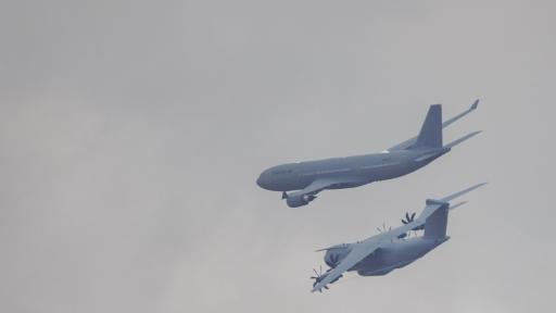 Самолети на Франция и НАТО край България над Черно море