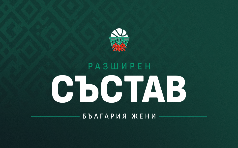 Обявиха състава на България за квалификациите за Евробаскет 2027