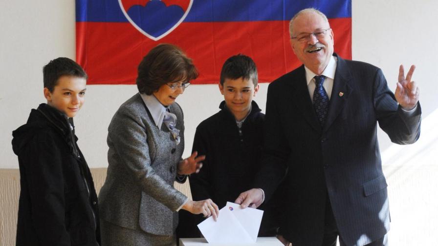 В Словакия ще има балотаж на президентските избори