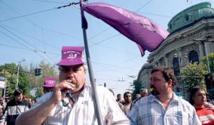 Работниците от "Кремиковци" протестираха и на 12 май, когато трябваше да бъд спряно газоподаването