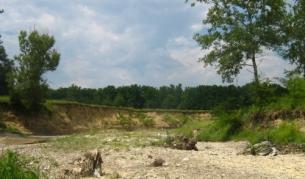 Пресъхналата река Телега в Румъния