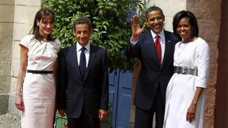 Обама хапва в Париж само след дегустатор