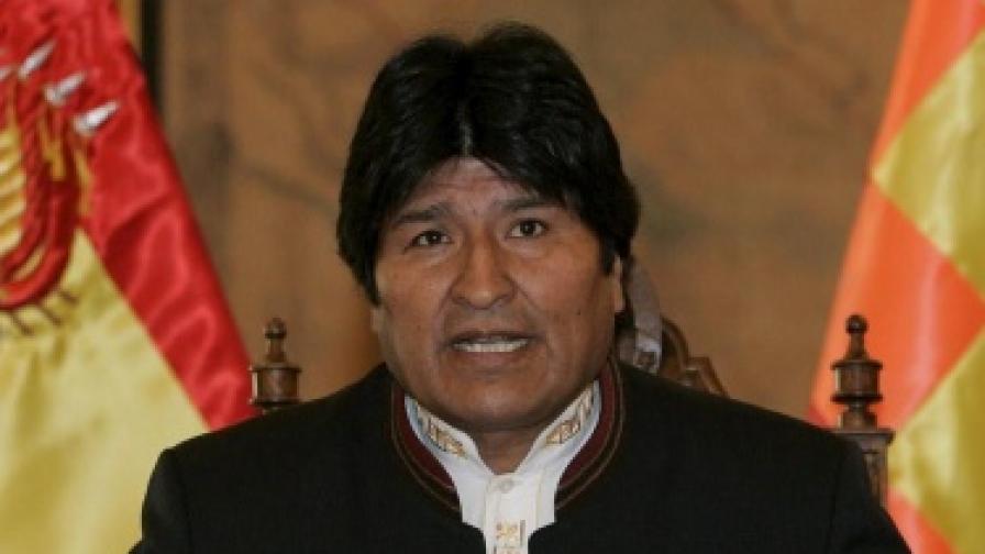 Боливийският президент Ево Моралес