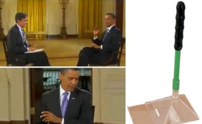 Даряват Обама с хуманна мухоловка