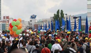 Гей парада - мирно и кротко