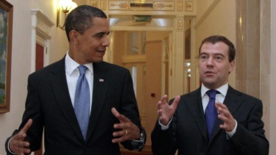 Обама и Медведев се разбират без думи