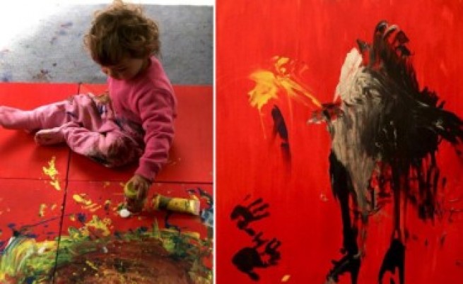 6-годишен художник прави самостоятелна изложба