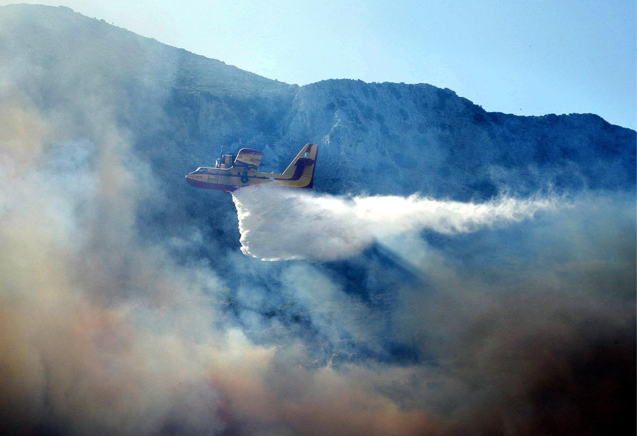 Извънредно положение в Гърция заради пожар