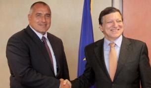 Премиерът Бойко Борисов и председателят на ЕК Жозе Барозу