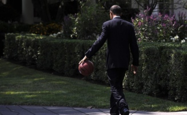 Обама и баскетболът
