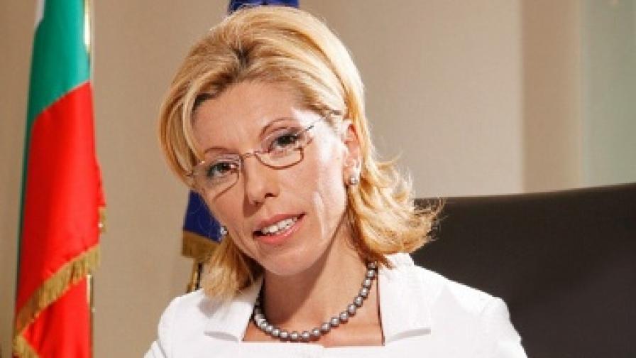 Министърът на външните работи Румяна Желева