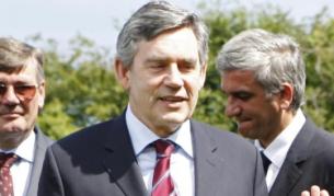 Британският премиер Гордън Браун