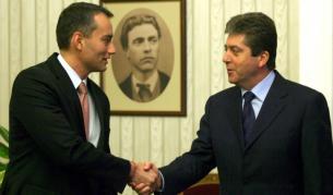 Президентът Георги Първанов прие днес министър Николай Младенов по негово искане