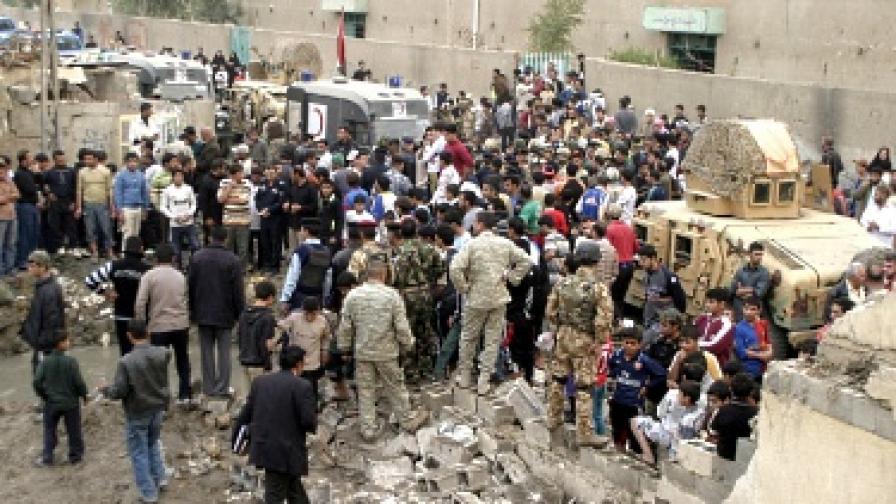 Над 100 убити при нови атентати в Багдад