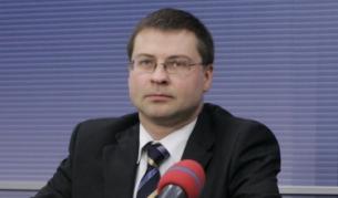 Премиерът на Латвия Валдис Домбровскис