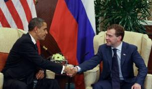 Обама и Медведев през ноември 2009 г.