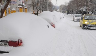 Истинската зима се завърна и в София