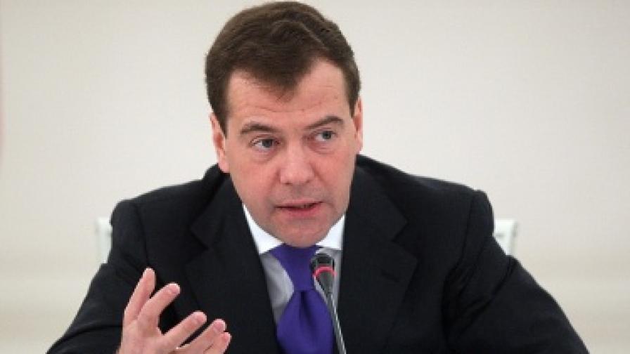 Президентът Медведев подписа новата военна доктрина на Русия