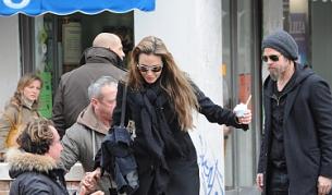 Един февруарски ден на звездната двойка във Венеция