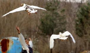 Момче играе в турския град Мардин, където богослови дадоха по-миролюбиво обяснение на фетва за джихада