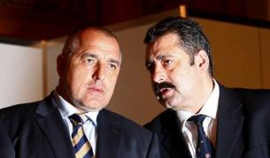 Премиерът Борисов и Божидар Нанев преди оставката