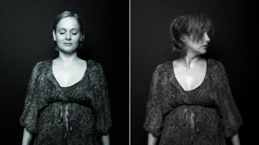 Калина Димитрова. Без заглавие, 2010, серия от 5 черно-бели отпечатъка