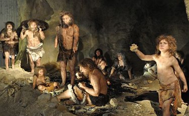 Хората и неандерталците интимно