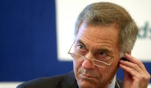 Проф. Стив Ханке на Десетия Икономически форум за Югоизточна Европа в София през 2008 г.