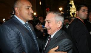 Премиерът Бойко Борисов и председателят на БАН акад. Никола Съботинов