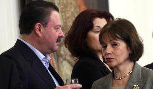 Уляна Пръмова и Димитър Цонев (фотография от март 2009 г.)