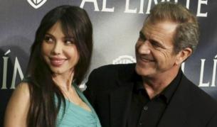 Мел Гибсън и бившата му приятелка Оксана Григориева