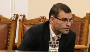Министър Дянков по време на парламентарния контрол днес