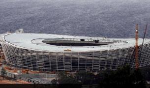 Новопостроеният стадион в Кейптаун