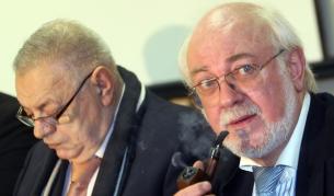 Шефовете на КНСБ Желязко Христов и на "Подкрепа" Константин Тренчев